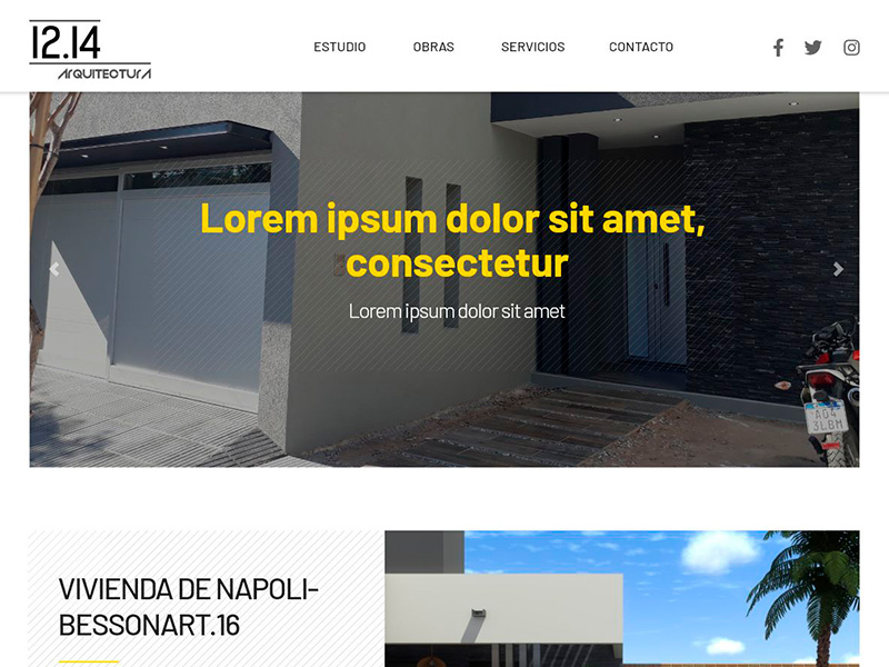 12.14 Arquitectura 12.14 Arquitectura